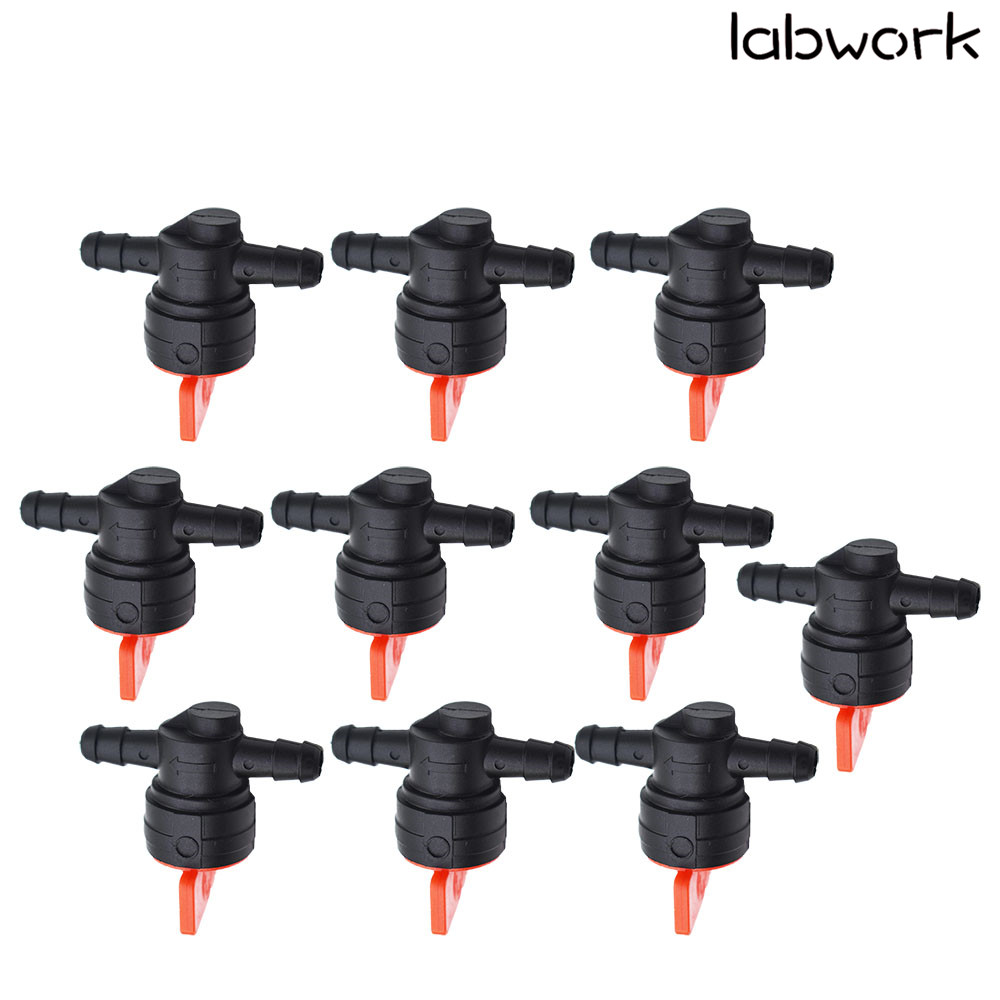 (10) 1/4" Straight InLine Gas Motorcycle Fuel Shutoff / Cutoff Valves Petcock 600682048873 eBay
