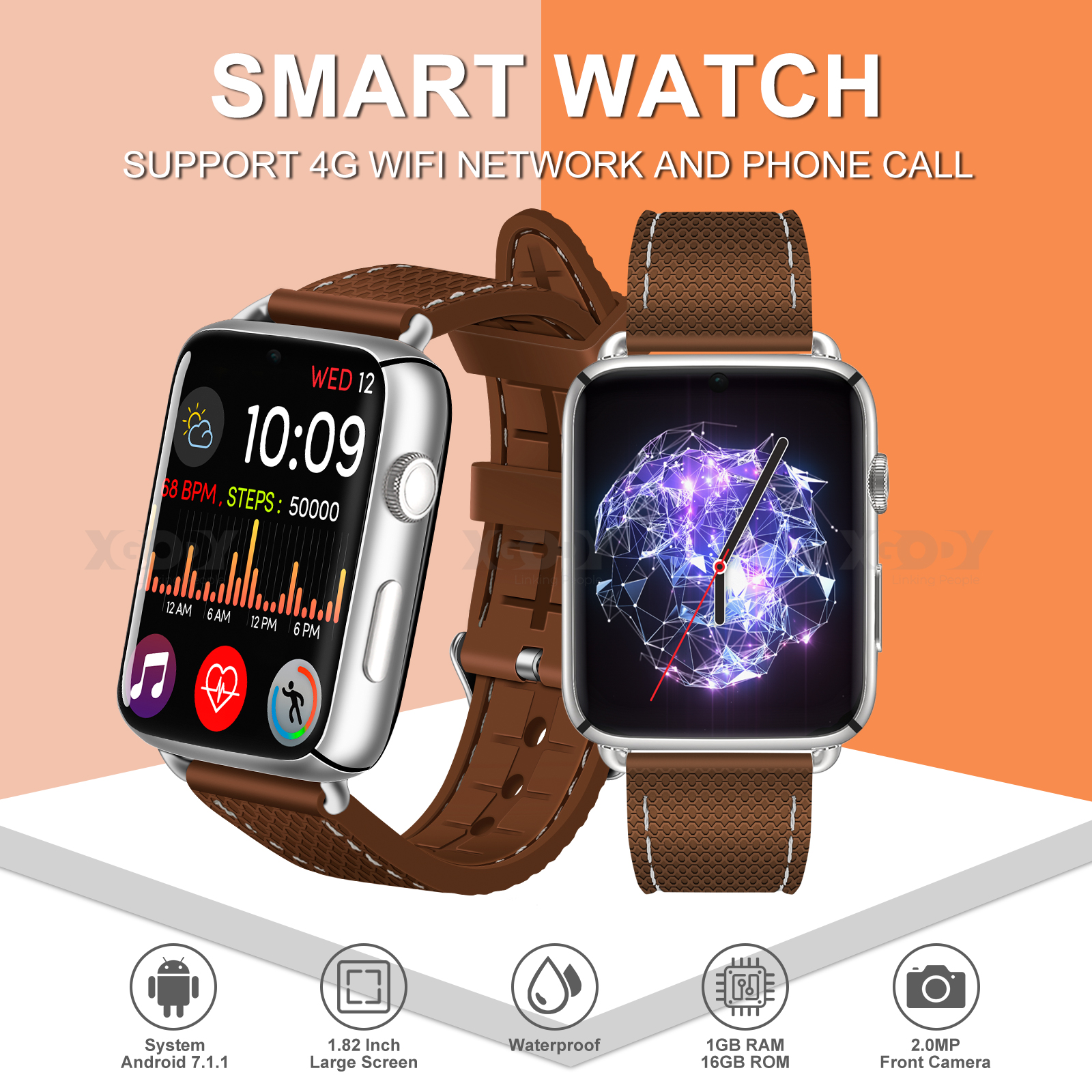 kw77 smartwatch with camera