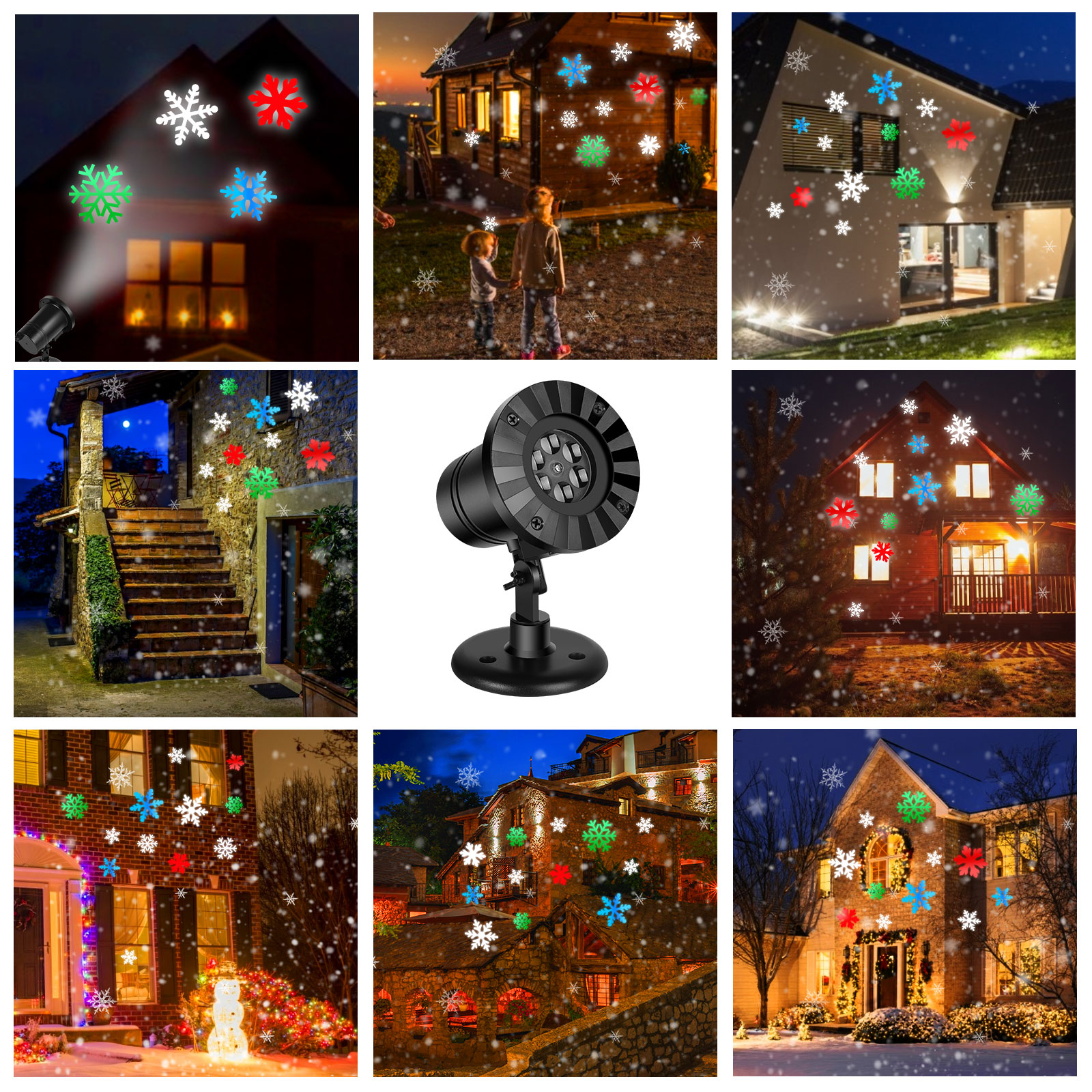 Details about   Christmas Projector Light LED Laser Landscape Outdoor Xmas Halloween Spotlight# 