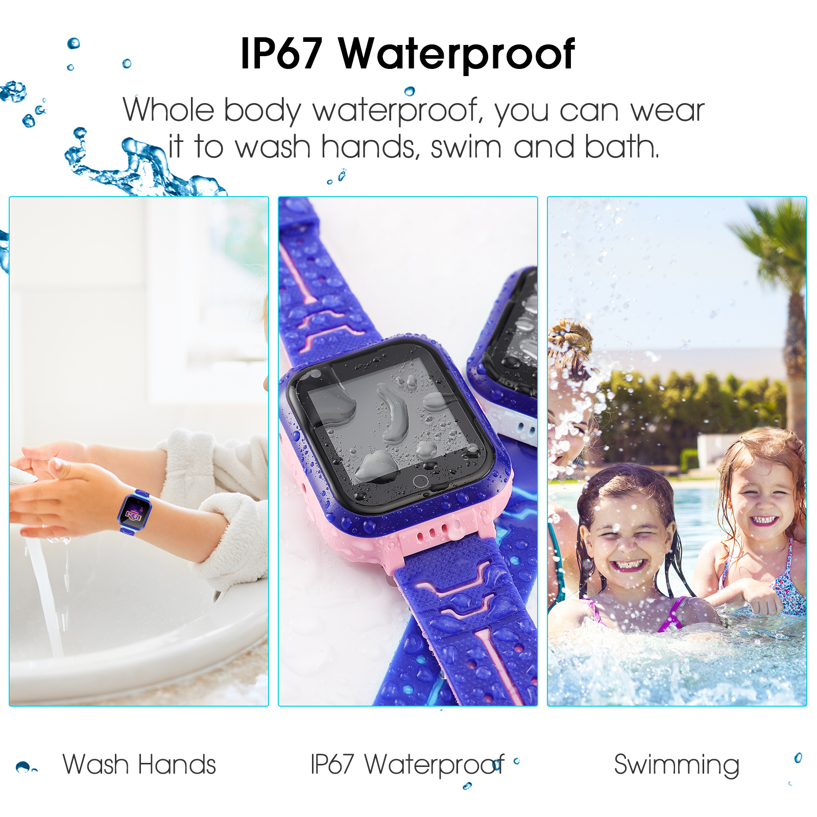 4G Kids Smart Watch Phone Smartwatch Waterproof GPS WiFi SOS Call Boy Girl Gifts - Picture 20 of 74
