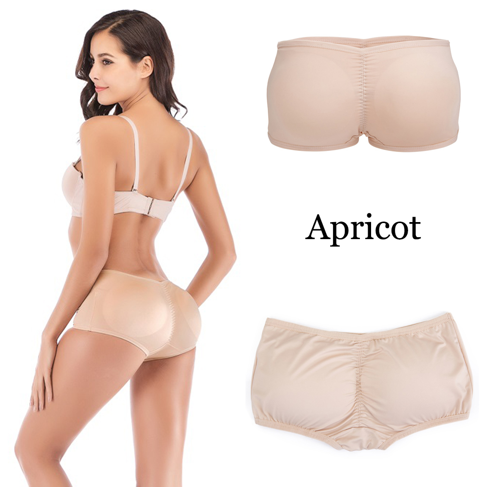 Women Tight Briefs Detachable Butt Padded Bum Lift Comfort Panties