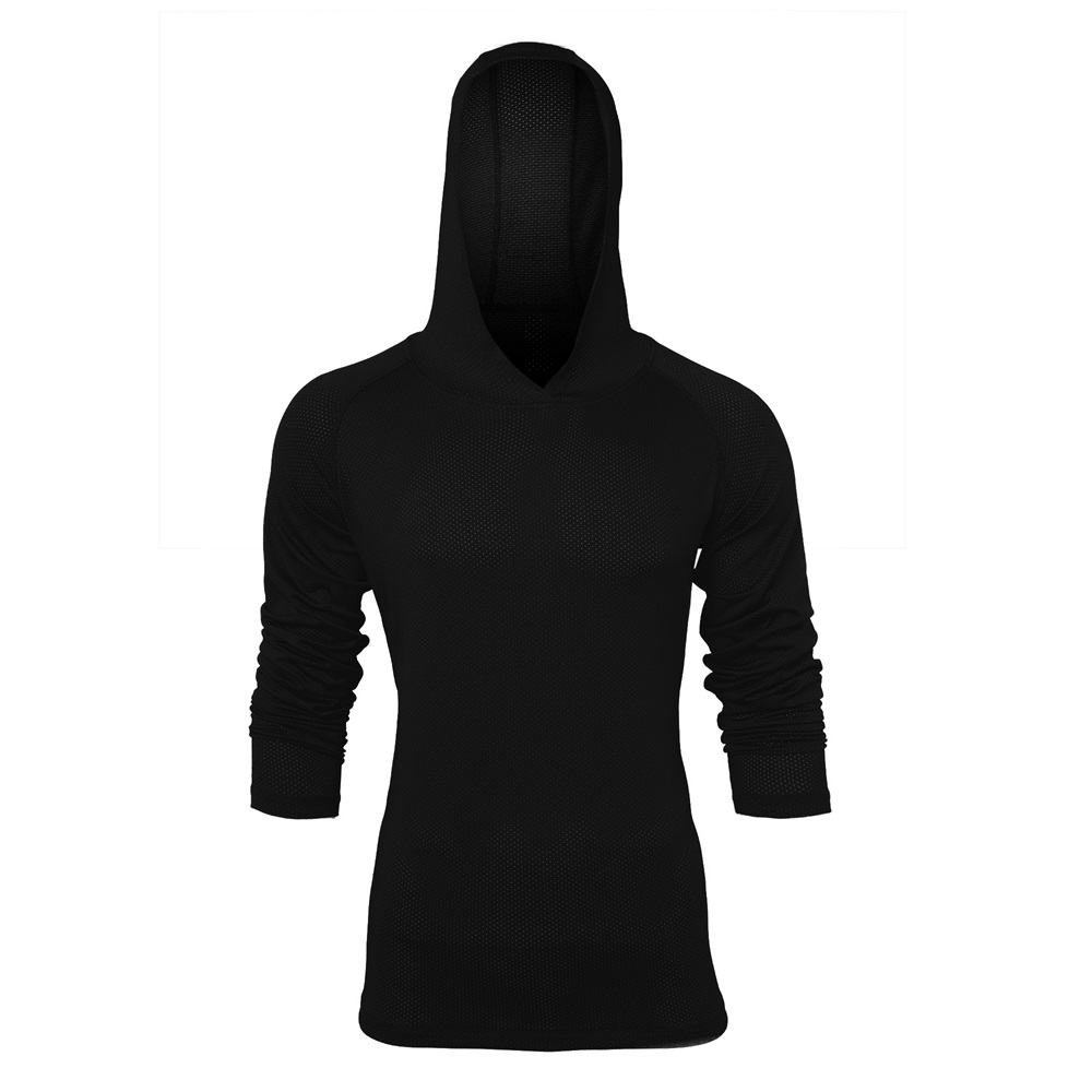 Mens Shirt Hoodie Gym Sports Casual Sweatshirts Pullover Long Sleeve T-Shirt NKE - Picture 14 of 19