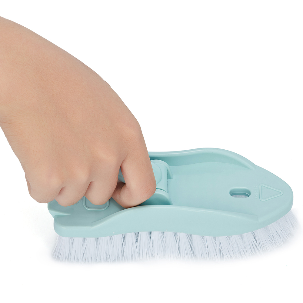 USA Bathroom Long Handle Brush Wall Floor Scrub Bath Shower Tile Cleaning Tool - Picture 11 of 14