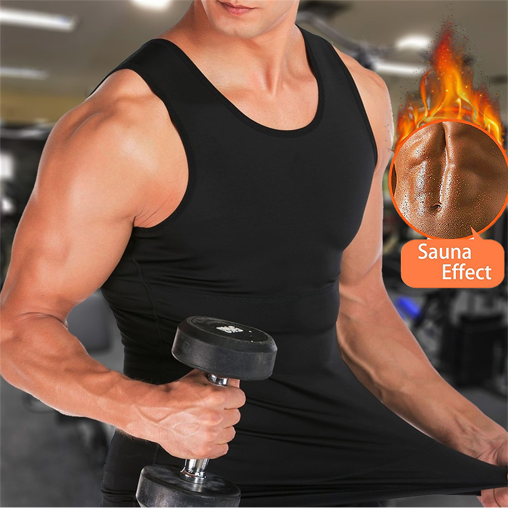 men's body shaping compression shirt