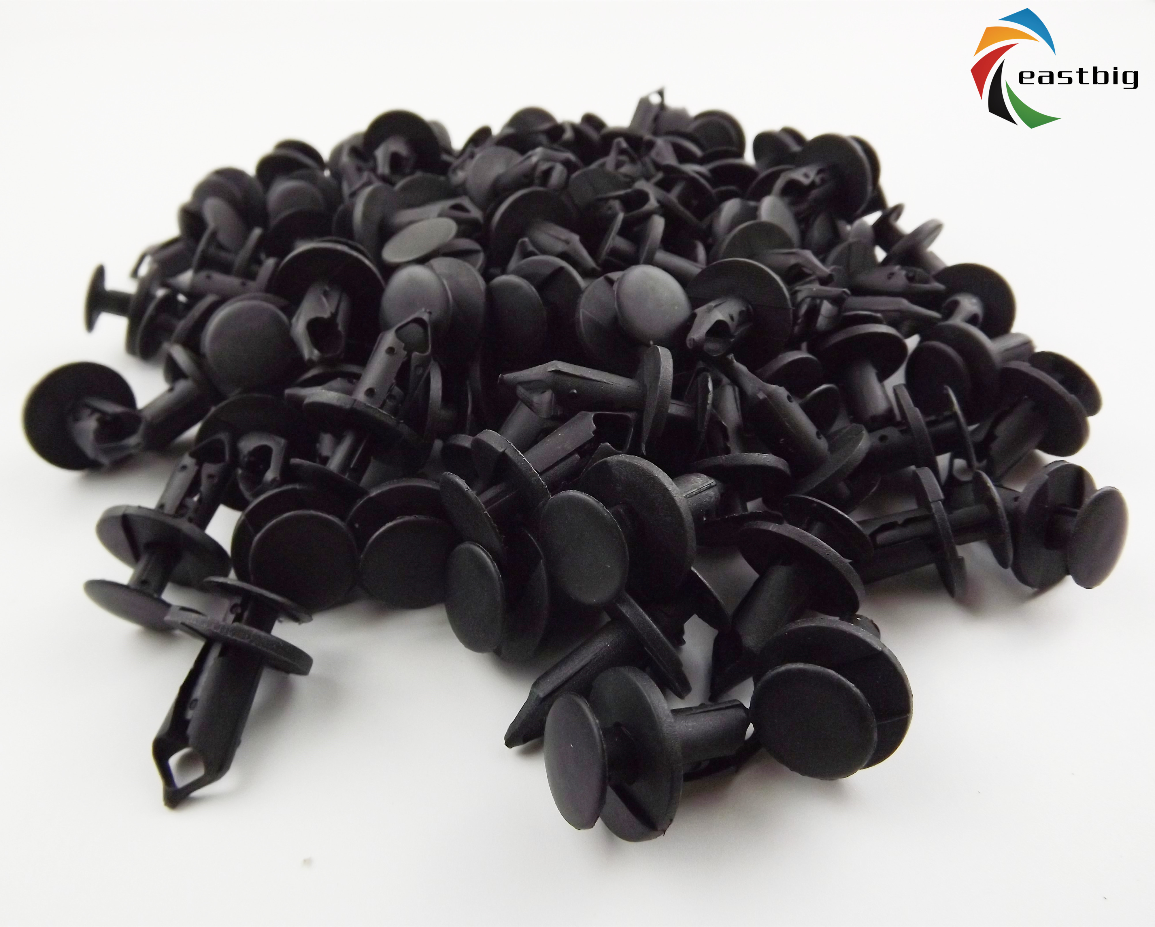 Auto Parts and Vehicles 100PCS Plastic Rivet Car Fender Bumper Clip