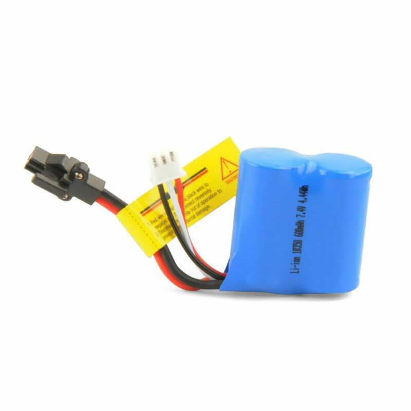 2 Pcs Rechargable 7.4V 600mAh Li-ion Battery for Skytech H102 H106 RC ...