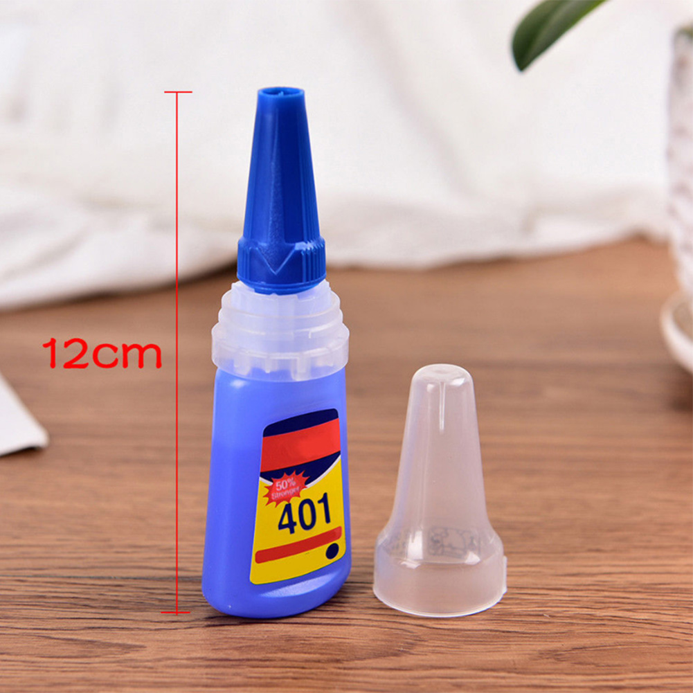 20g 401 Instant Adhesive Bottle Stronger Super Glue MultiPurpose Clear