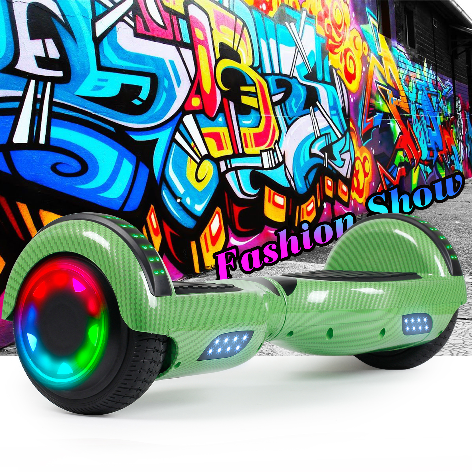 6.5" Self-Balancing Scooter HoverBoard With Bluetooth Speake