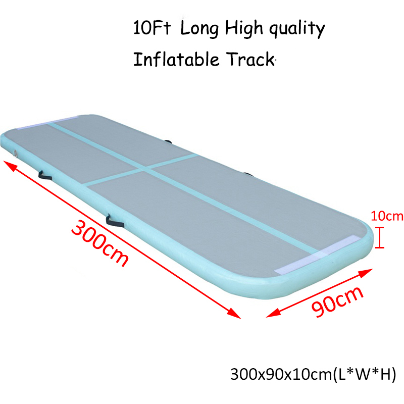 Inflatable Air Track  Gymnastics Tumbling Mat with Pump