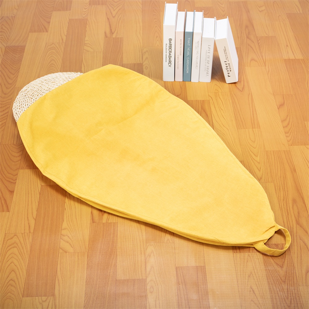 US Lazy Bean Bag Sofa Cover Chairs no Filler Linen Cloth Lounger Couch