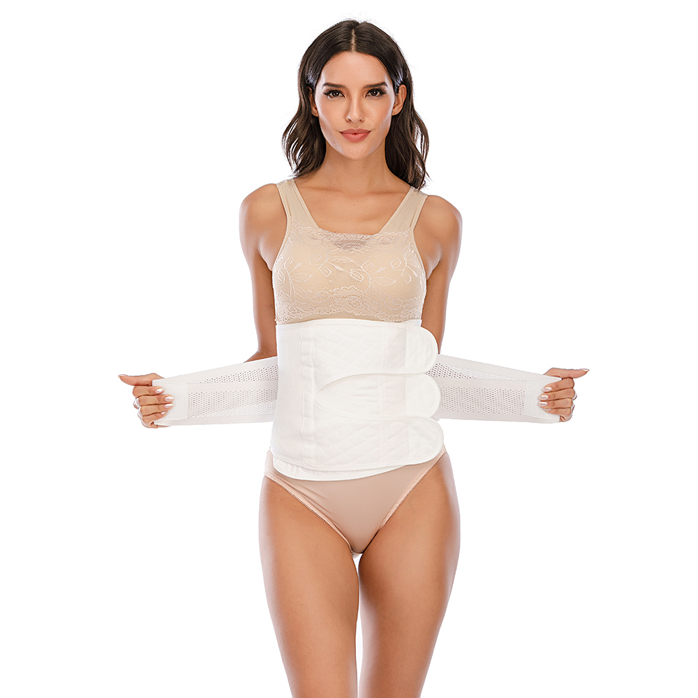 SAYFUT Women Postpartum Girdle Corset Recovery Belly Band Wrap Belt  Shapewear White - Walmart.com