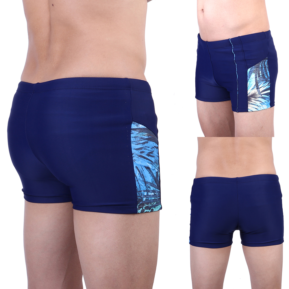 Mens Boxer Briefs Swimming Swim Shorts Trunks Swim Trunks Beach Pants 2458