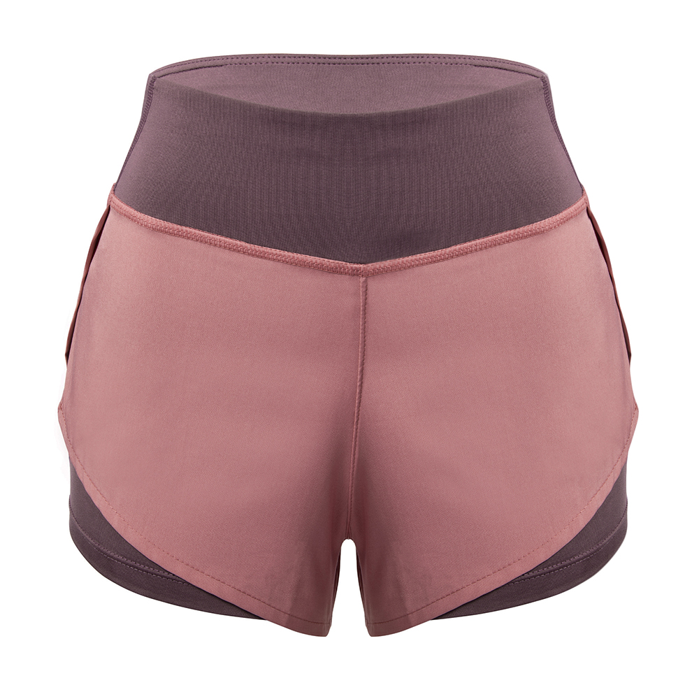 Women's 2 in 1 Training Athletic Liner Compression Shorts With Secure Pocket HOT | eBay