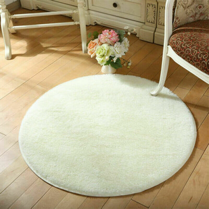 Super Soft Shaggy Round Square Carpet Area Rug Mat Fluffy Non Shed Deep X Large 