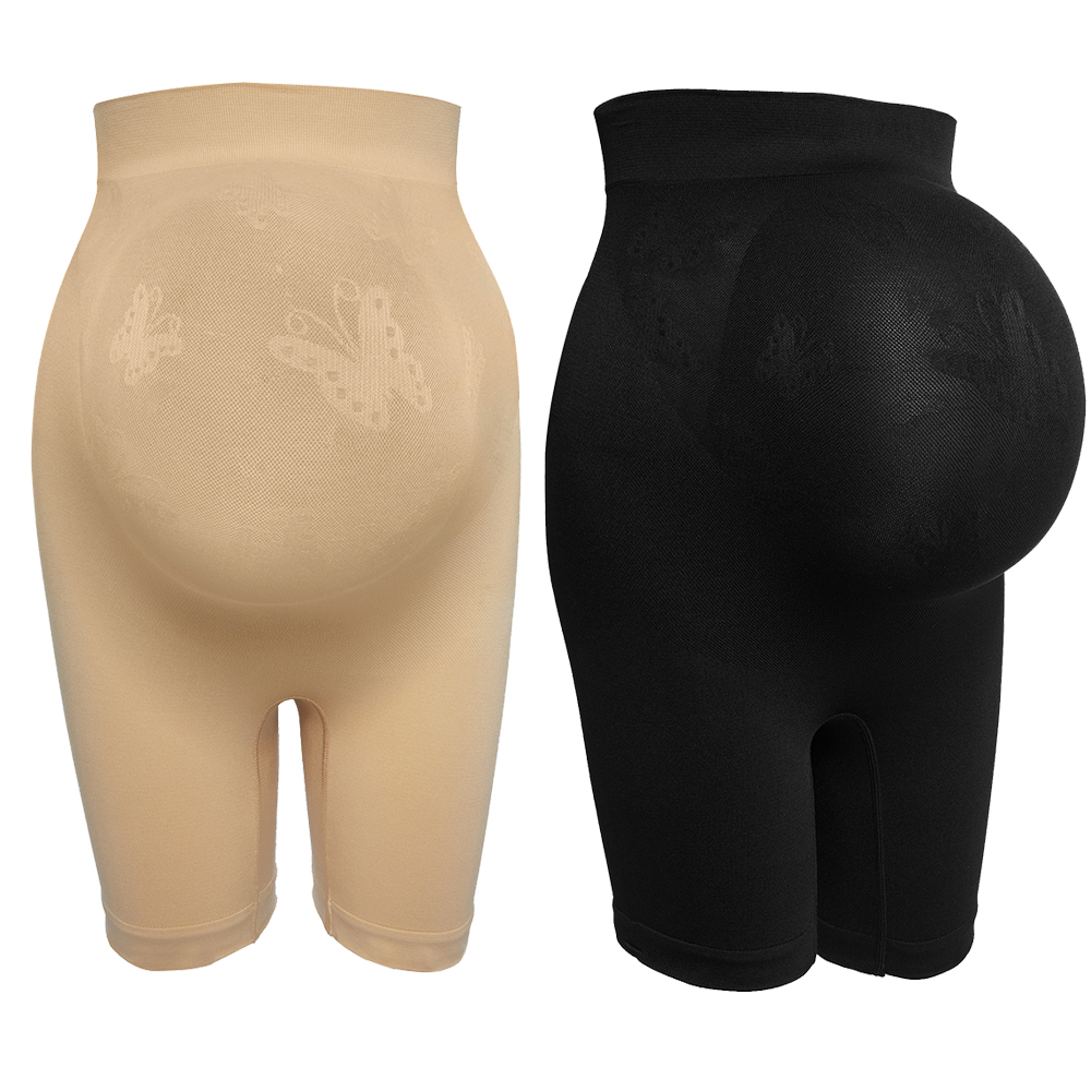 Women Compression Maternity Shapewear Dresses Soft Seamless Pregnancy