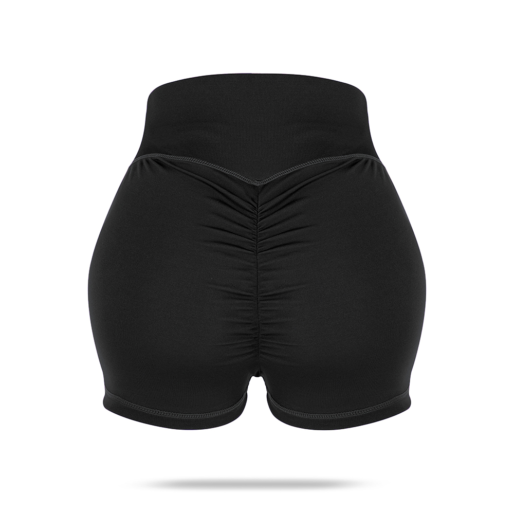 Hot Pants Women High Waist Yoga Shorts Butt Lift Scrunch Booty Gym Sport  Bottoms