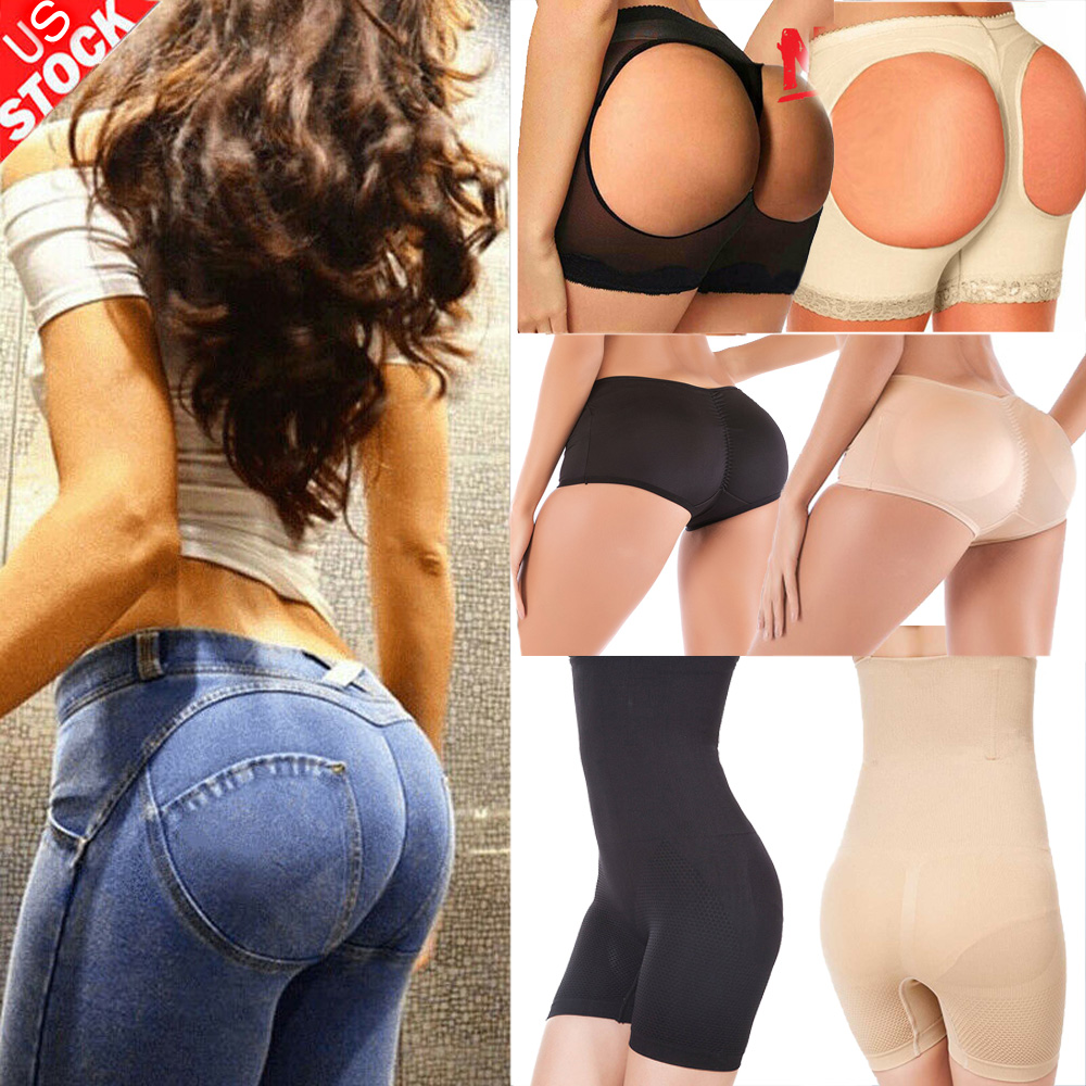 Women Booty Shaper Butt Lifter Panties Butt Lift Buttock Body Shaper Push  Up USA