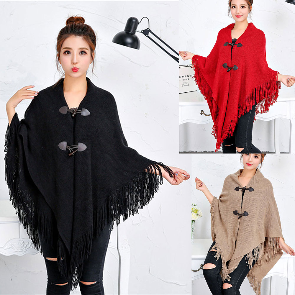 Black sweater clearance cape