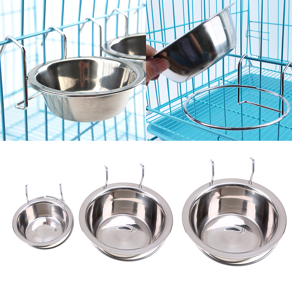 dog cage bowls